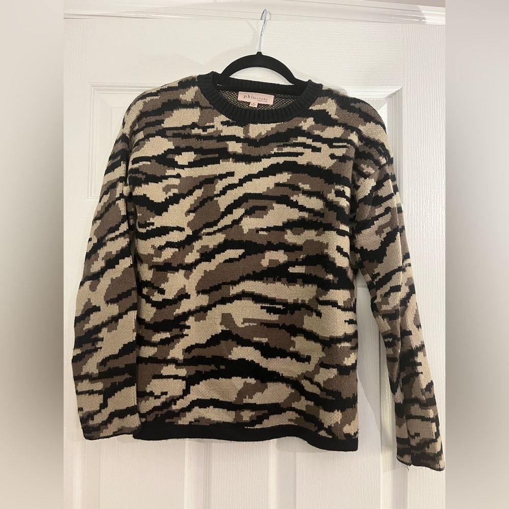Philosophy Camouflage Sweater for Women